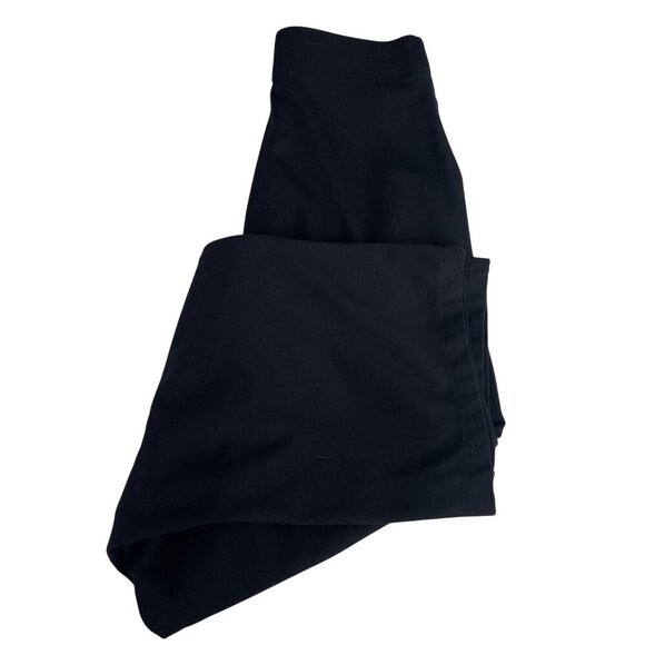 Max Studio Easy Wide Leg Black Pull on Stretch Yoga Dress Pants Women XS - Picture 6 of 13